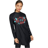 تونيك سباحة Abigail Red Flower