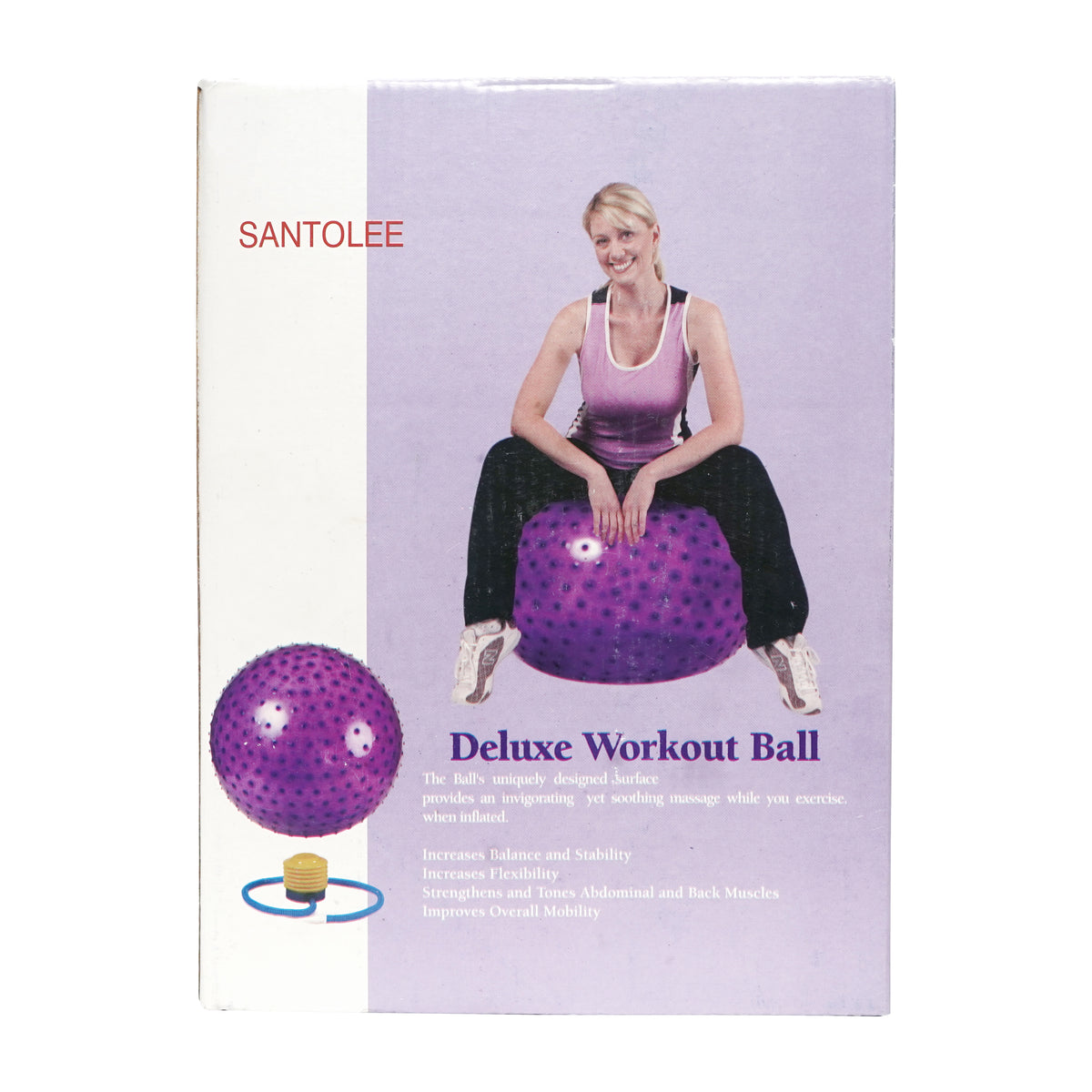 Nantong  Massage gym ball with foot pump