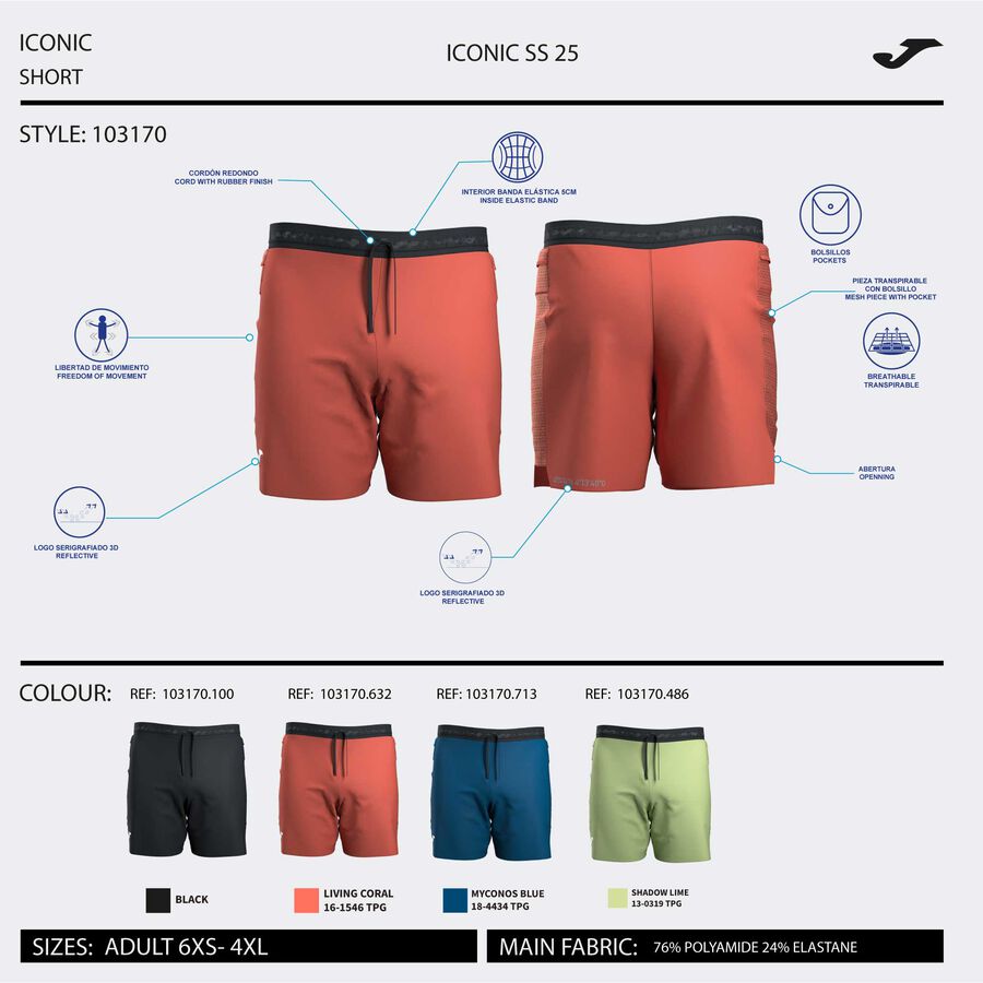 R-City Iconic Men's Shorts