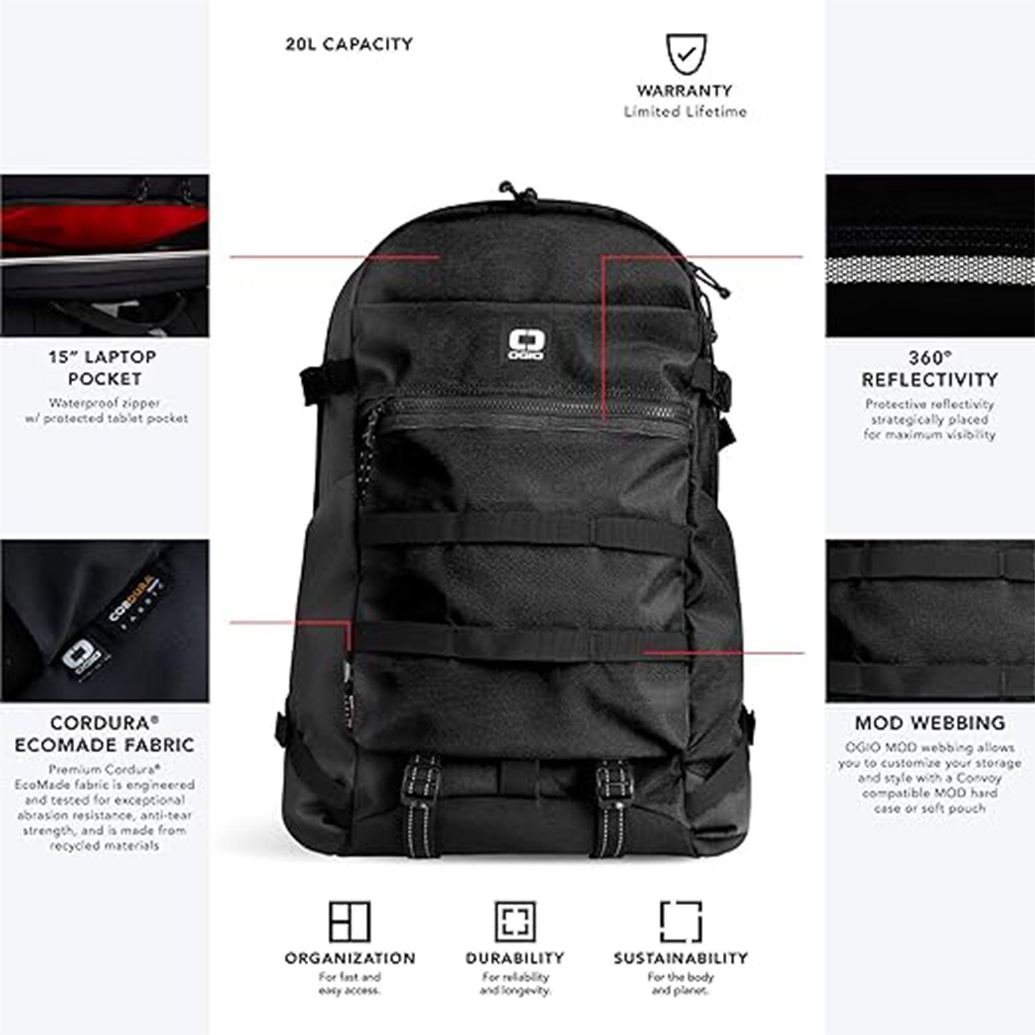 Ogio Alpha Core Convoy 320 Backpack