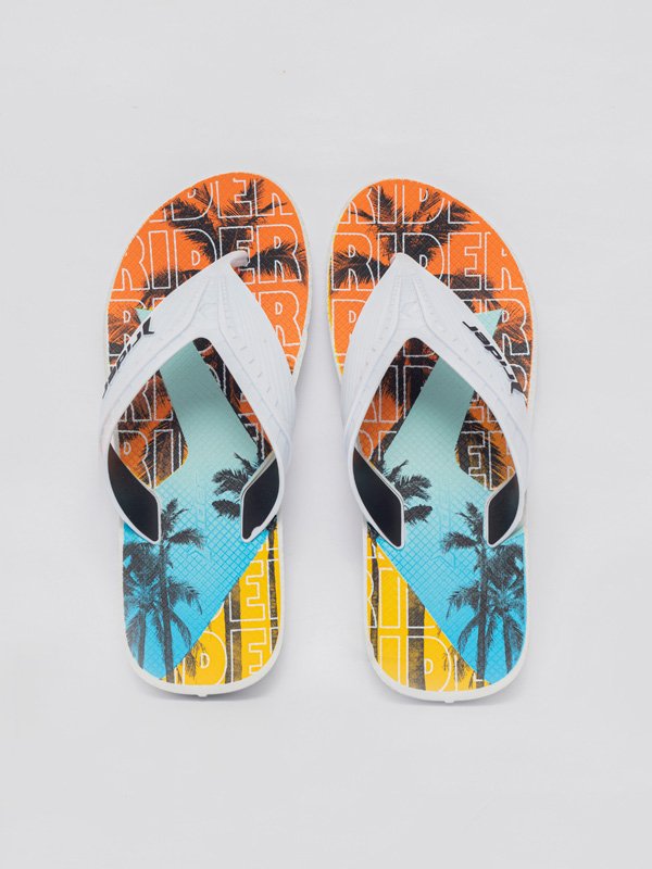 Rider Way Logo Dedo Ad Men's Flip Flops