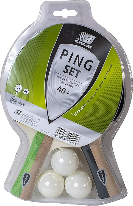 Sunflex TT-set  PING Table Tennis Racket Set